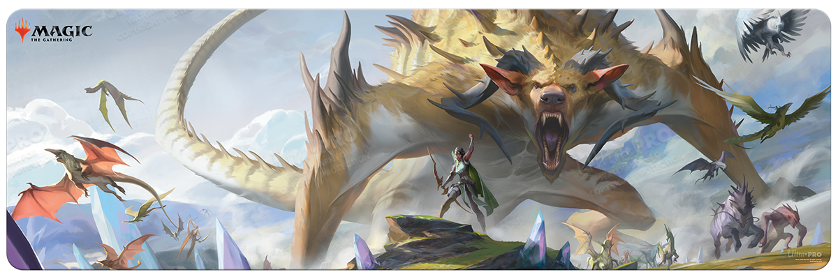 Ikoria: Lair of Behemoths 8ft Table Playmat for Magic: The Gathering