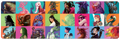 Commander Masters Pop Collage 8ft Table Playmat for Magic: The Gathering