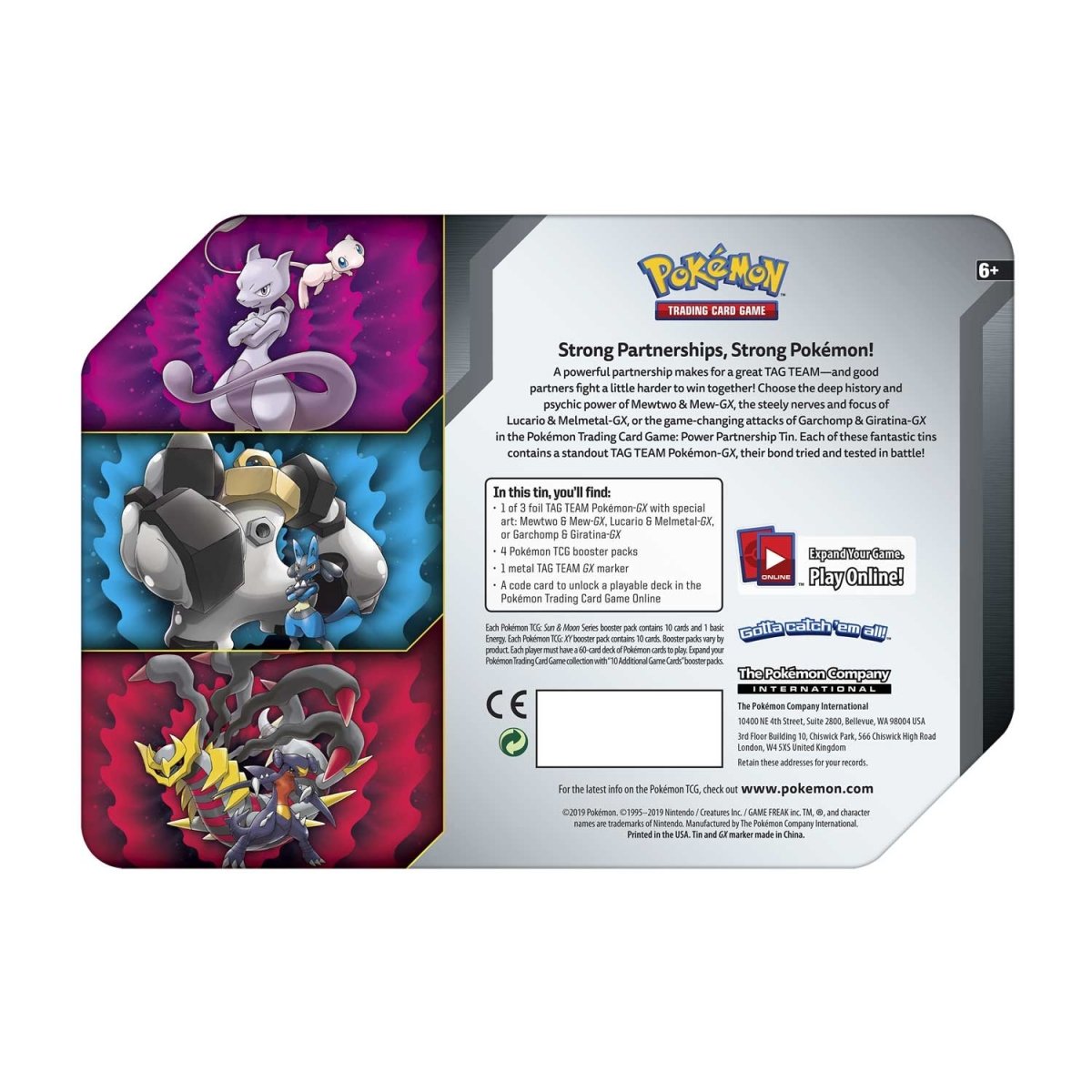 Pokemon: Power Partnership Tin [Lucario & Melmetal GX]