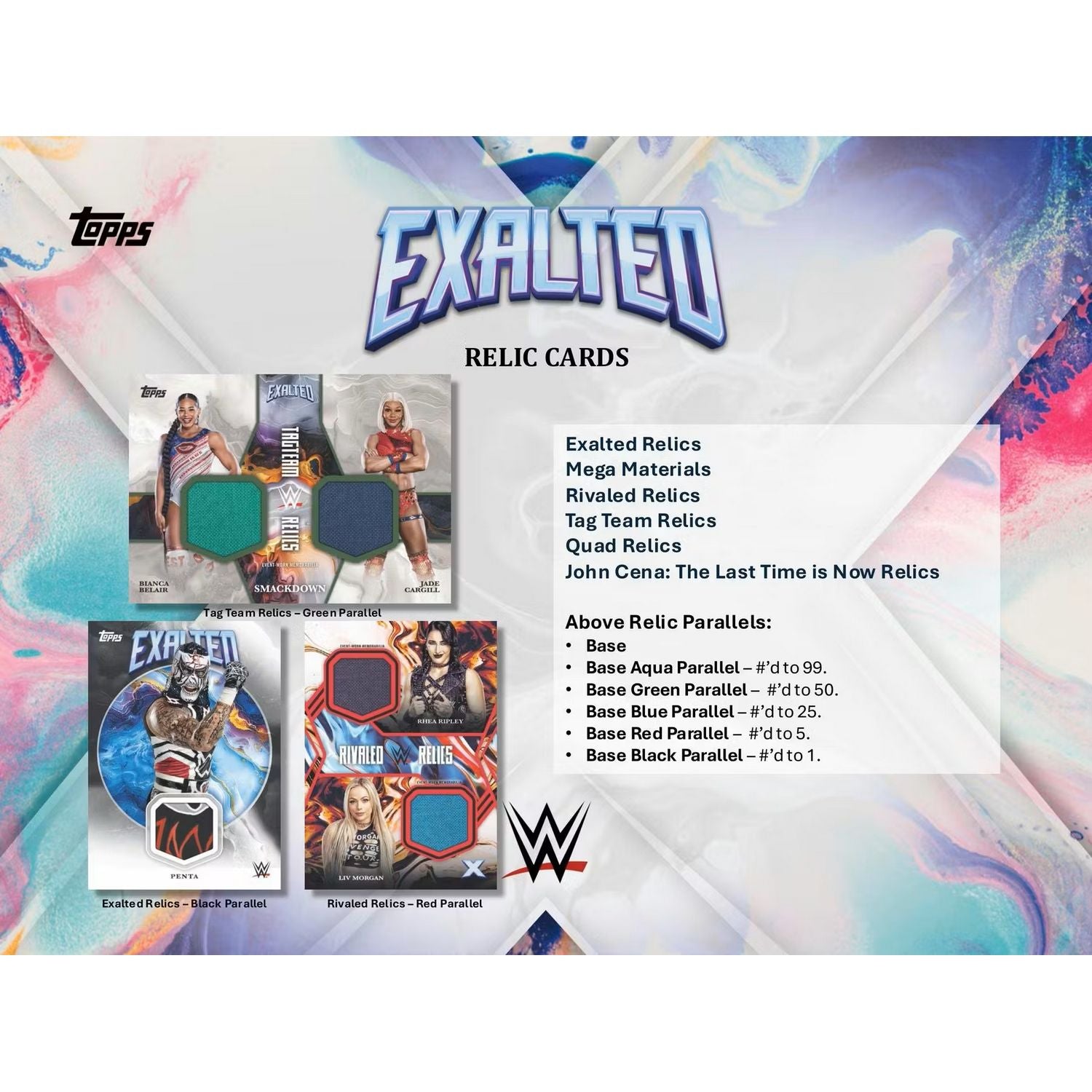 2025 Topps WWE Exalted Hobby Box