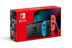 Nintendo Switch with Blue and Red Joy-con [Version 2] - (Complete In Box) (Nintendo Switch)