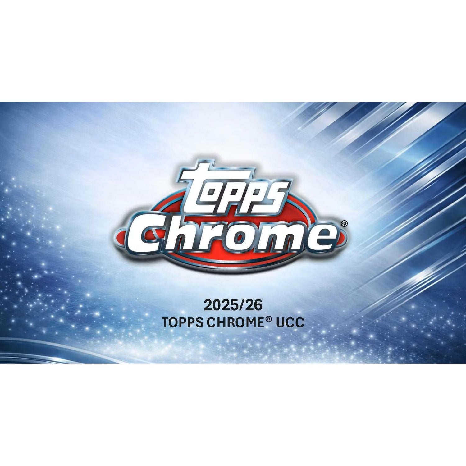 2025-26 Topps Chrome UEFA Club Competitions Soccer Hobby Box