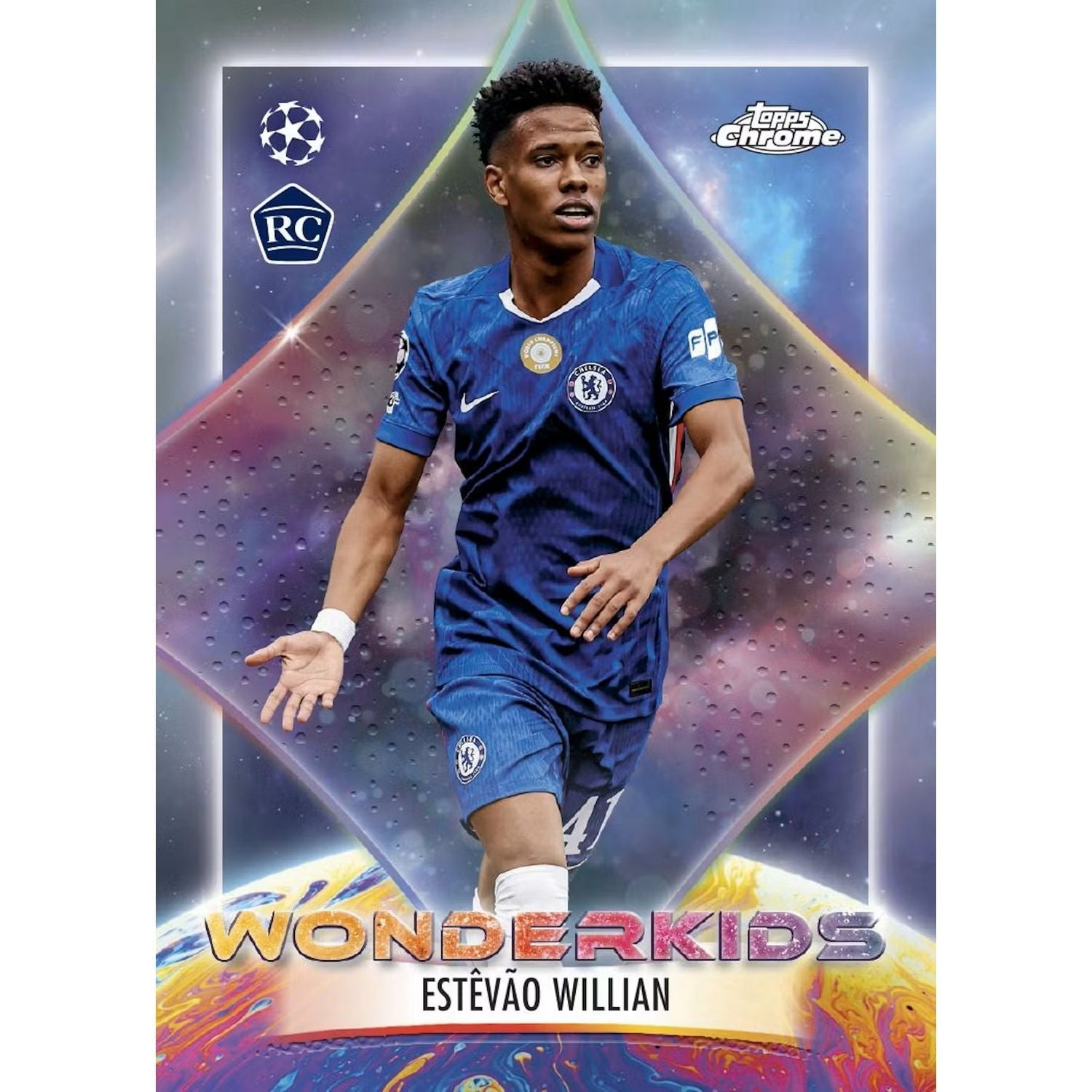 2025-26 Topps Chrome UEFA Club Competitions Soccer Jumbo Box