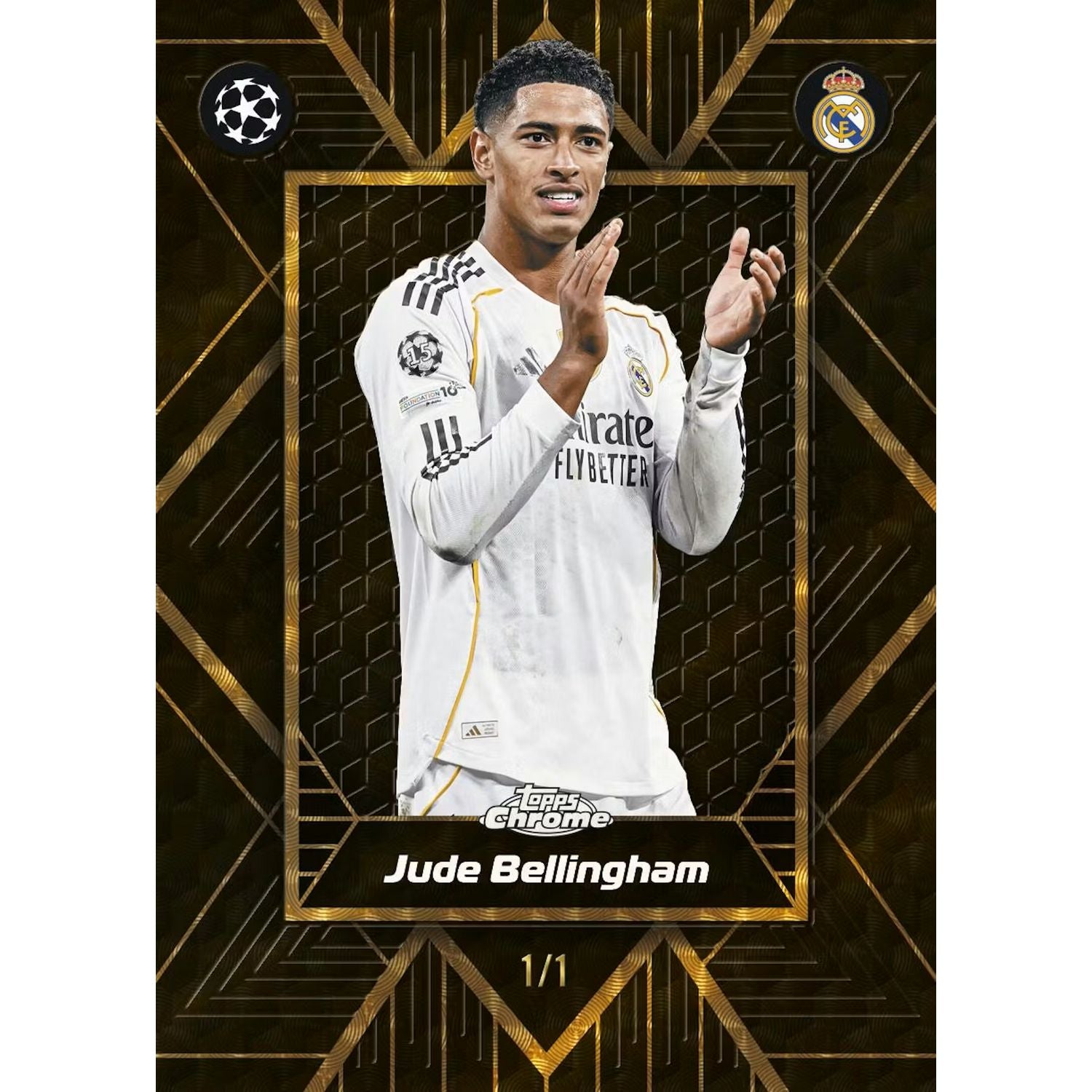 2025-26 Topps Chrome UEFA Club Competitions Soccer Breaker’s Delight 6-Box Case