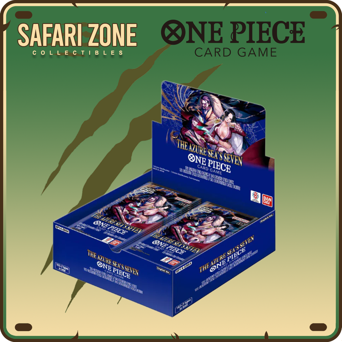 One Piece TCG: OP-14 The Azure Sea's Seven Booster Box