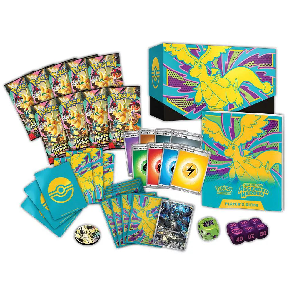 Pokemon: Mega Evolution Ascended Heroes Elite Trainer Box (ME2.5)