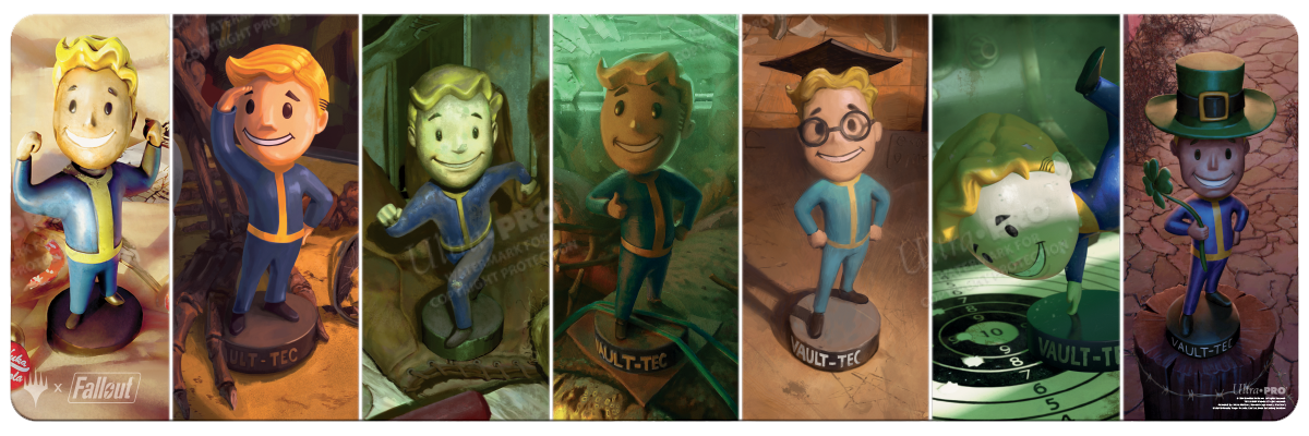 Fallout® S.P.E.C.I.A.L. Bobbleheads 8ft Table Playmat for Magic: The Gathering