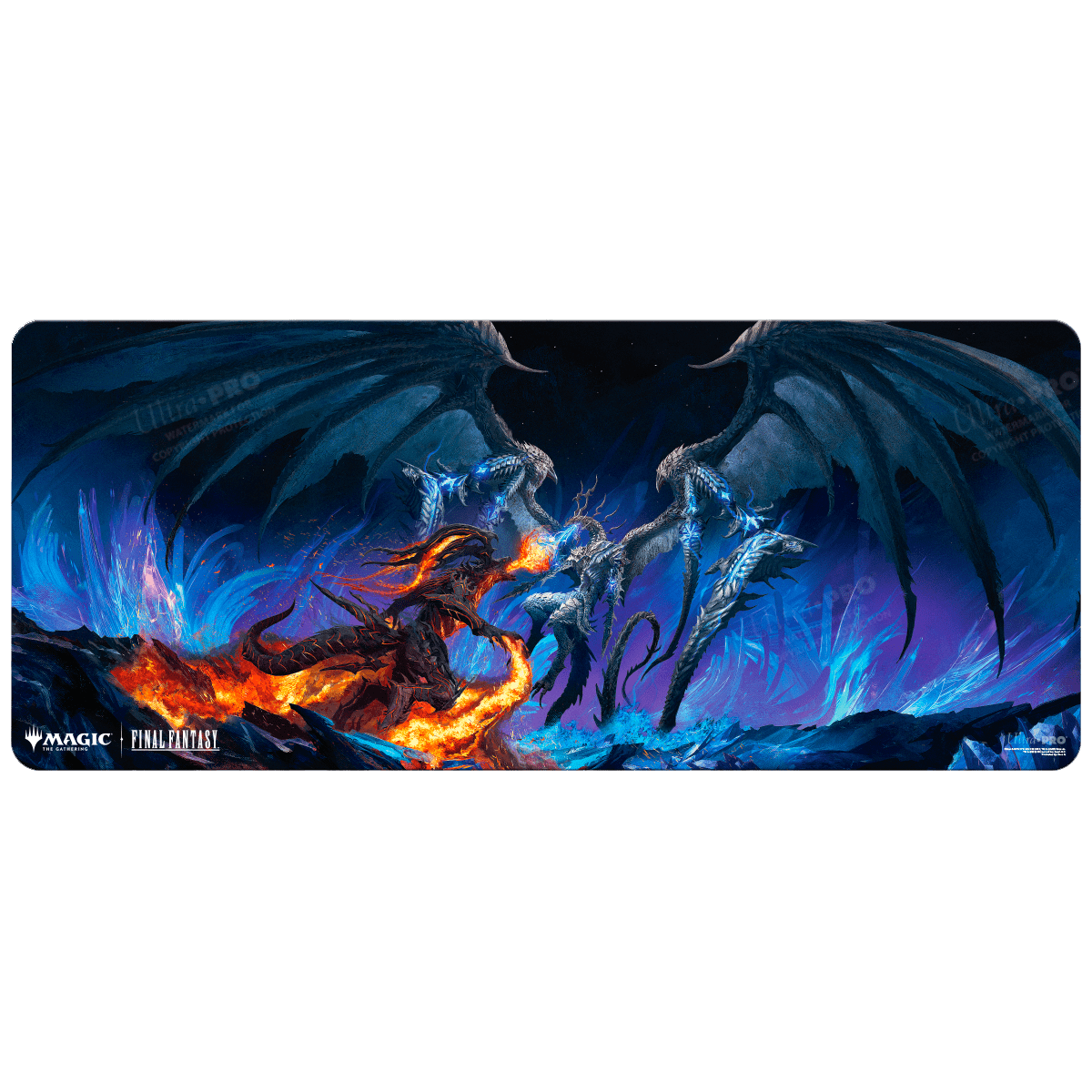 Magic: The Gathering®—FINAL FANTASY™ Bahamut and Ifrit 6ft Table Playmat