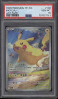 Pikachu Pokemon 151 Art Rare Chinese #170 PSA 10