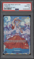 Yamato One Piece Card Game OP13 Alternate Art #054 PSA 10 #2