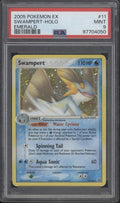 Swampert Pokemon Emerald Holo #11 PSA 9