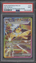 Jolteon ex Pokemon Prismatic Evolutions Special Illustration Rare #153 PSA 9 #2