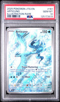 ARTICUNO ILLUSTRATION RARE 2025 POKEMON JTG EN-JOURNEY TOGETHER PSA GEM MT 10
