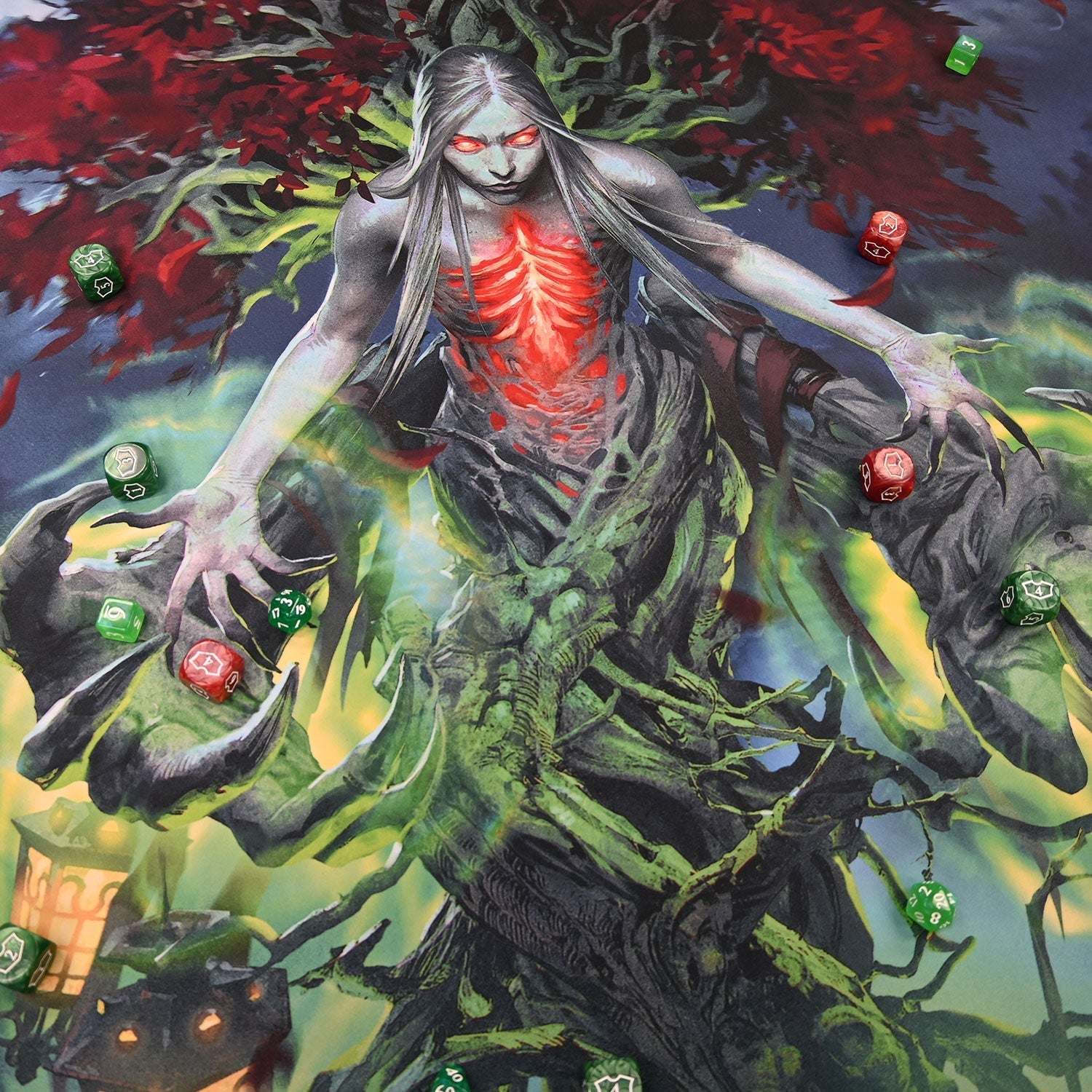 Innistrad: Midnight Hunt Set Booster Key Art 6ft Table Playmat for Magic: The Gathering