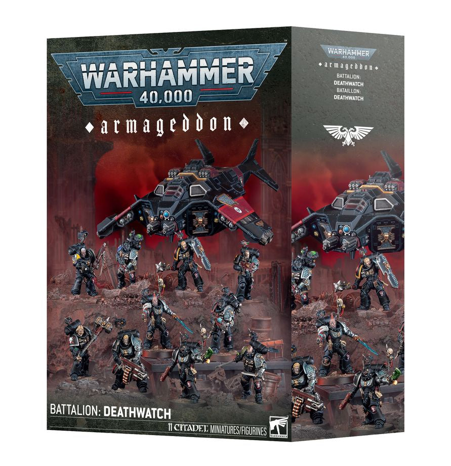 Warhammer 40K: Armageddon Battalion - Deathwatch *Expected Release Date 05-09-26*