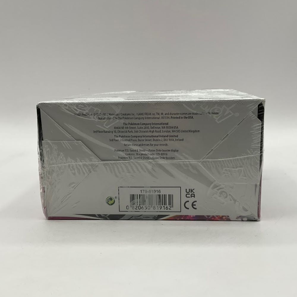 Pokemon: Sword & Shield Fusion Strike Booster Box #1 *See Pictures*