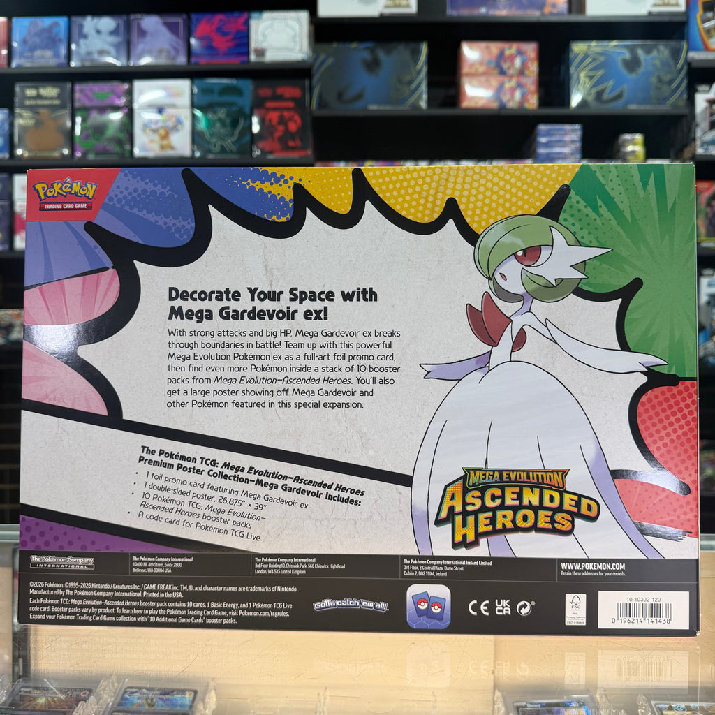 Pokémon TCG: Mega Evolution: Ascended Heroes - Premium Poster Collection (Mega Gardevoir) (Limit 1)