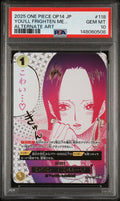 PSA GEM MT 10 You'Ll Frighten Me... [Japanese Op14-The Azure Sea'S Seven] - 148060508