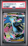 PSA GEM MT 10 Mega Charizard X Ex(109/094) [Pfl En-Phantasmal Flames] - 148496137