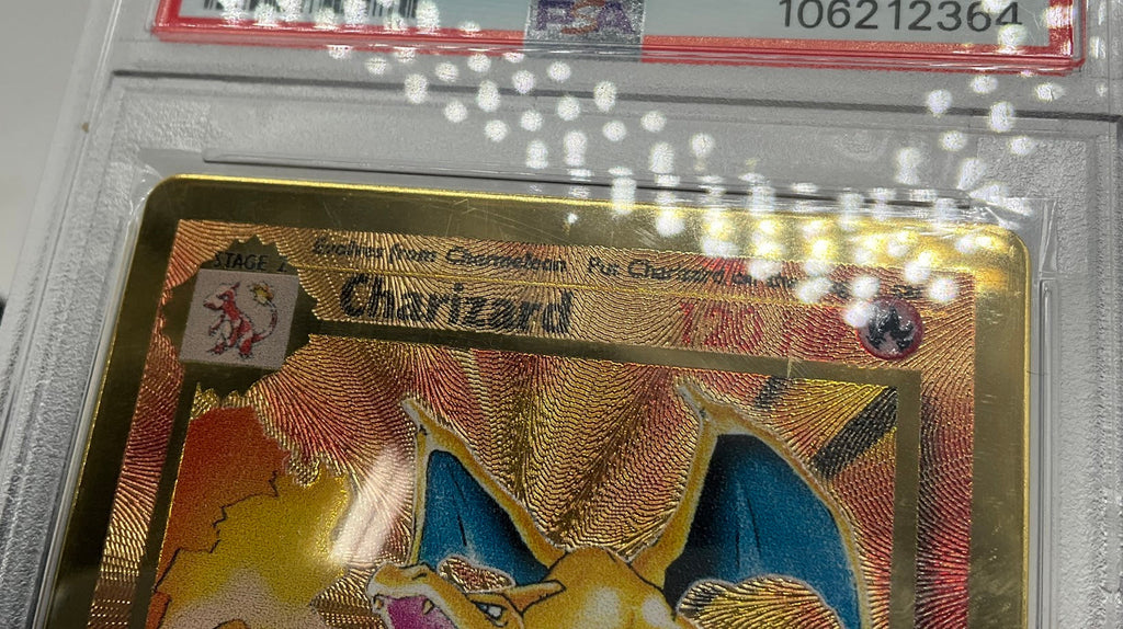 Charizard Pokemon Celebrations Ultra Premium Collection Metal Card #4 PSA 9