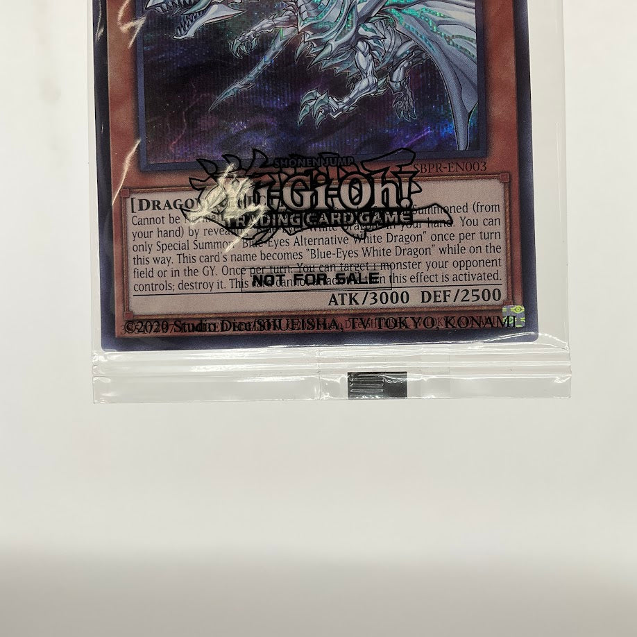 Blue-Eyes Alternative White Dragon Yu-Gi-Oh! Prize Promo Sealed SBPR-EN003