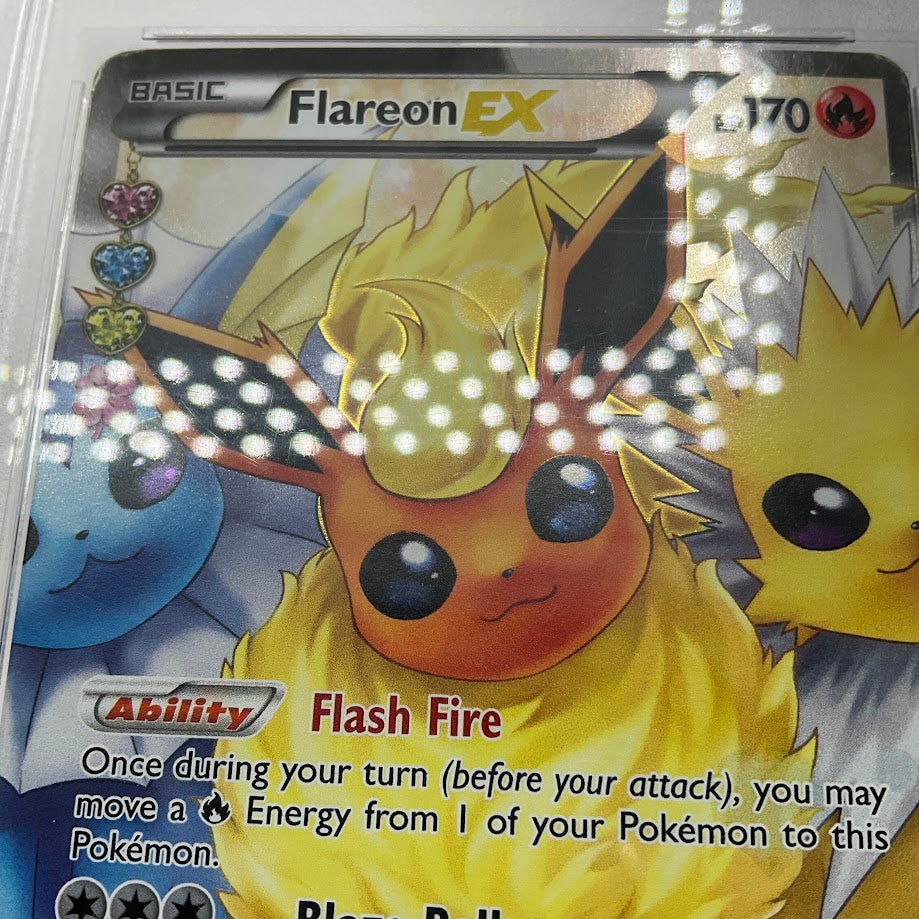 Flareon ex Pokemon Generations Radiant Collection Full Art #RC28 PSA 7