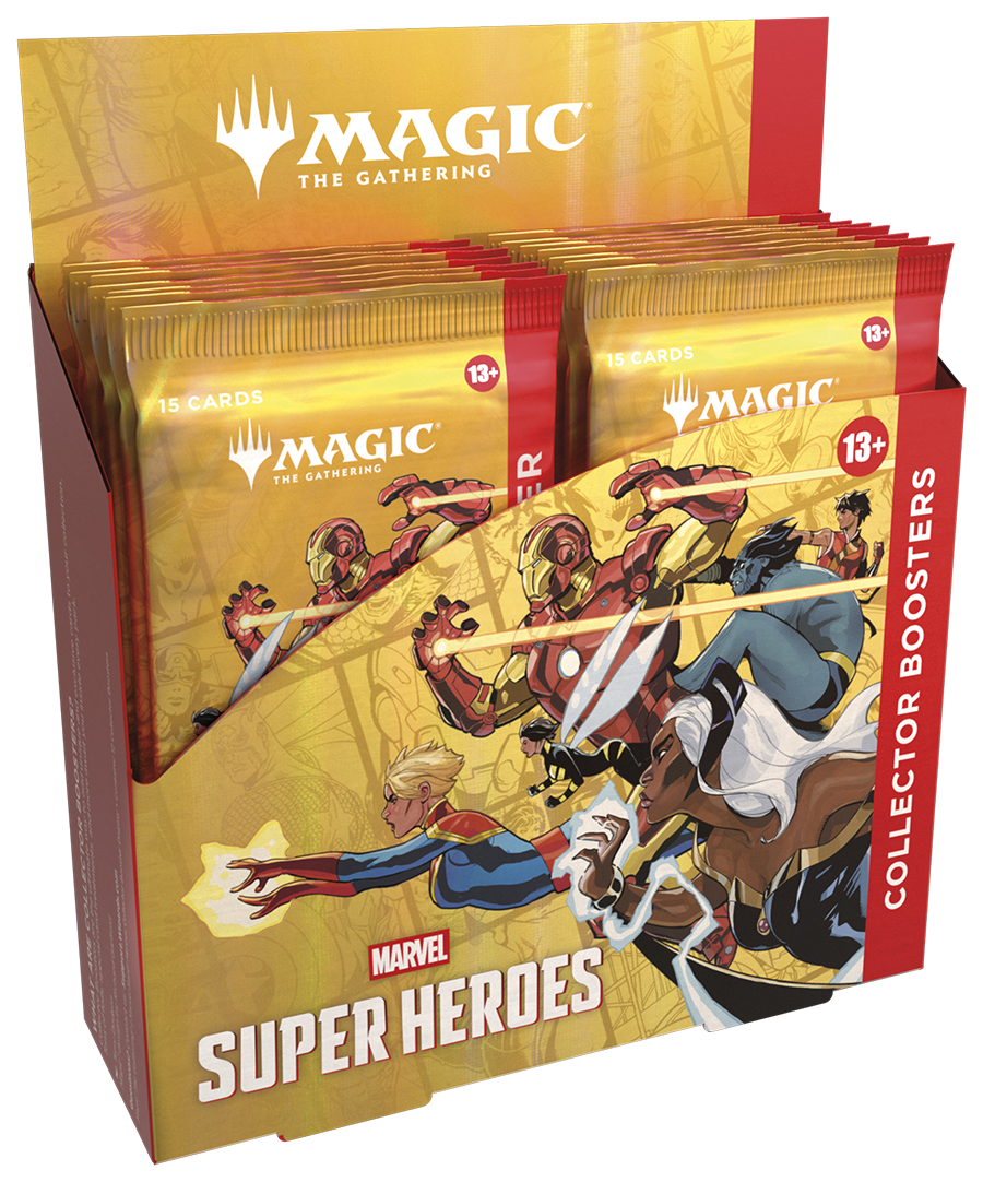 Magic The Gathering: Marvel Super Heroes - Collector Booster Display *Pre-Order*