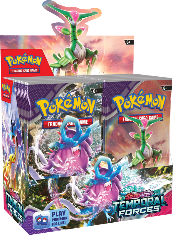 Pokemon: Scarlet & Violet Temporal Forces - Booster Box (36 Booster Packs)