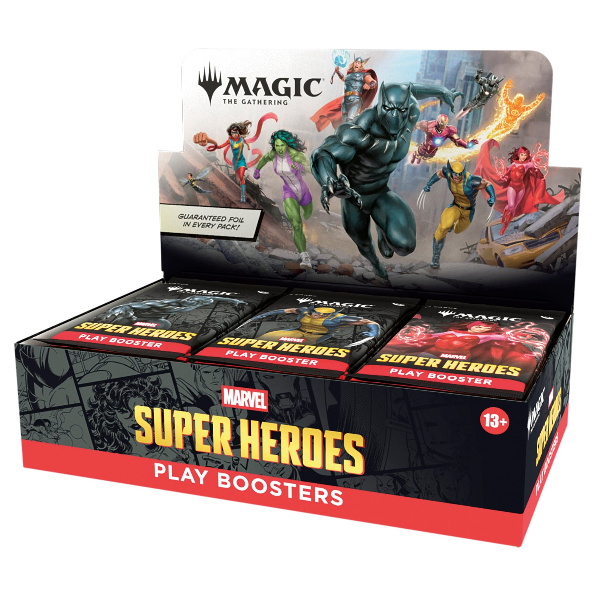 Magic: The Gathering | Marvel Super Heroes - Play Booster Display Box (Pre-Order)