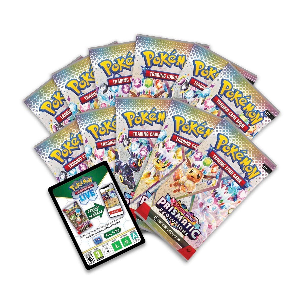 Pokemon: Scarlet & Violet Prismatic Evolutions Pokemon Center Elite Trainer Box