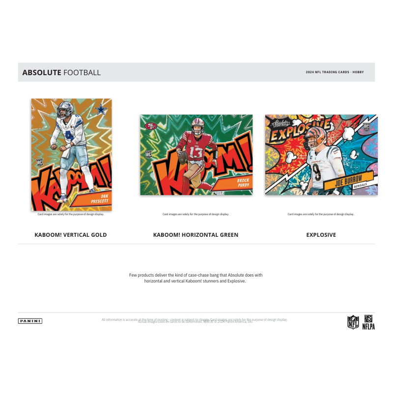 2024 Panini Absolute Football Hobby Box